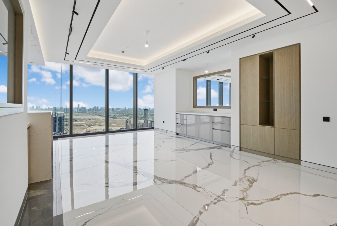 Living room Sobha S penthouse for sale below original price
