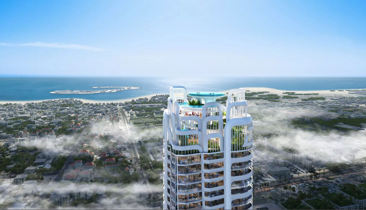 Damac Volta 1 bedroom resale below OP facade