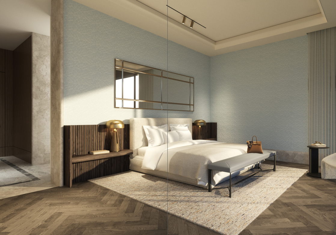 Six Senses residences sky villa 3br distress interior