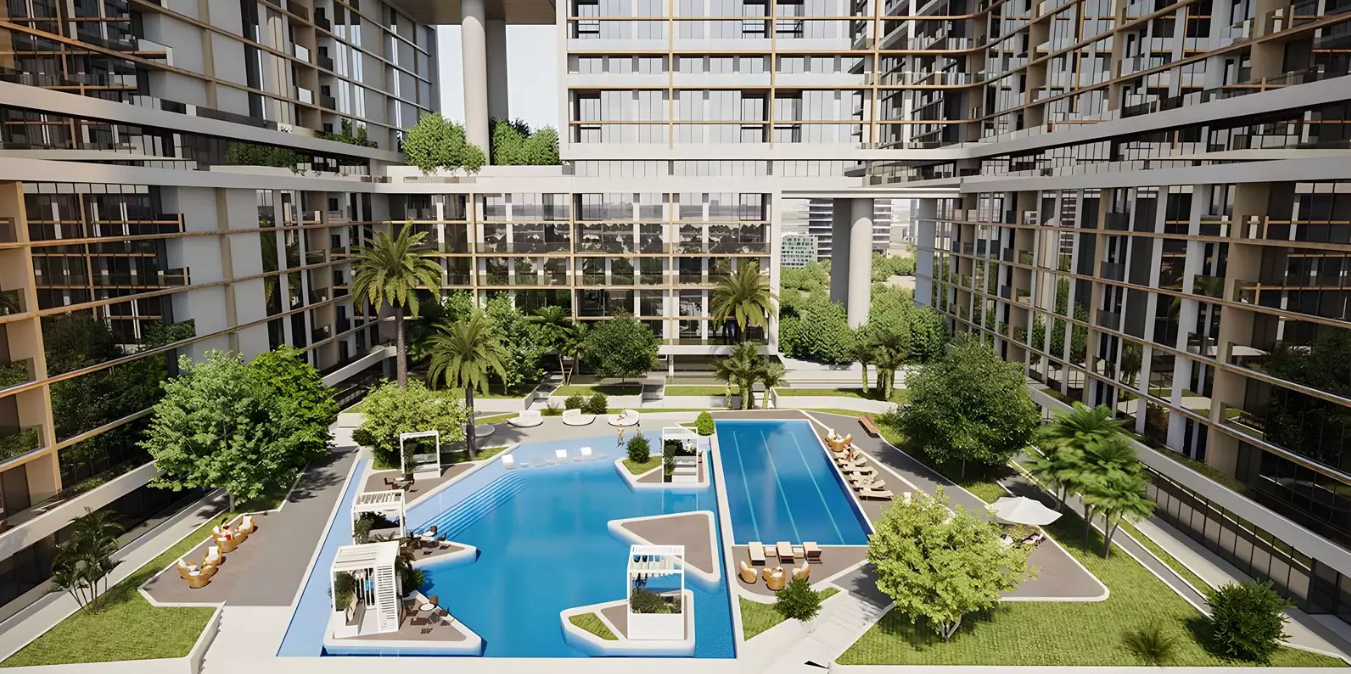 Sobha One distress deal resale courtyard resale 1 bedroom