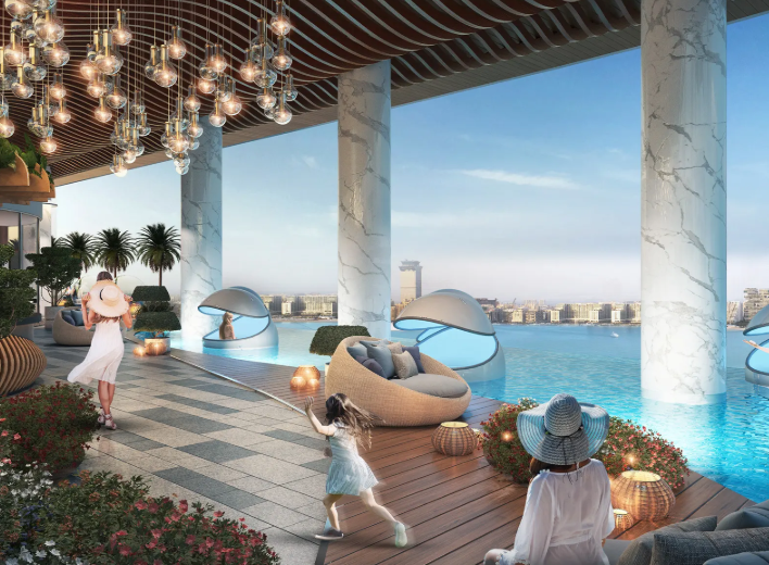 Damac Bay 2 by Cavalli distress resale 1 bedroom pool view