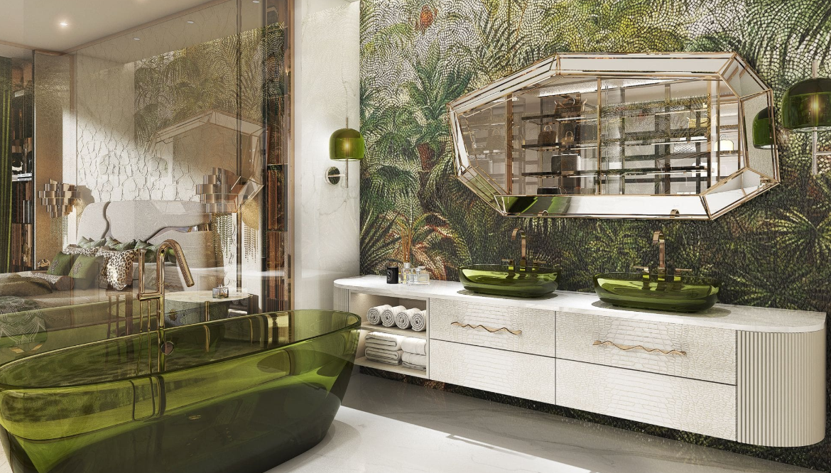 Damac Bay 2 by Cavalli distress resale 1 bedroom bathroom