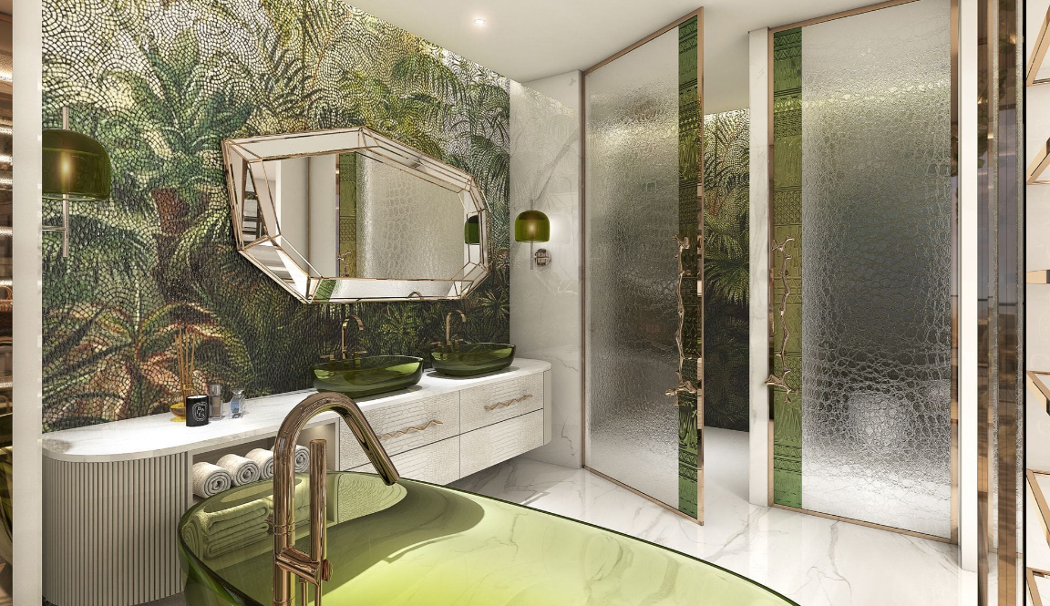Damac Bay 2 by Cavalli distress resale 1 bedroom interior
