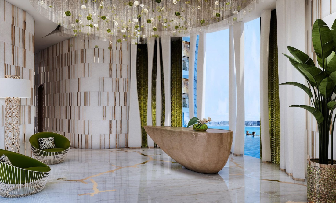 Damac Bay 2 by Cavalli distress resale 1 bedroom buth tub