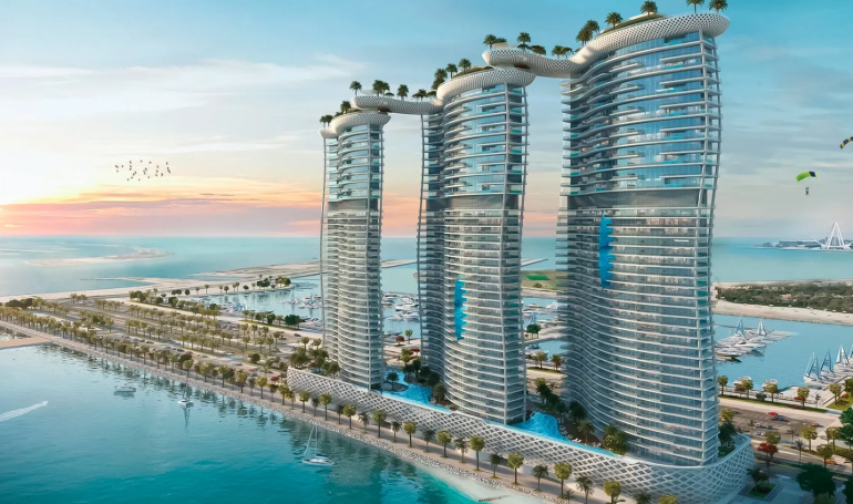 Damac Bay 2 by Cavalli distress resale 1 bedroom location Dubai Harbour