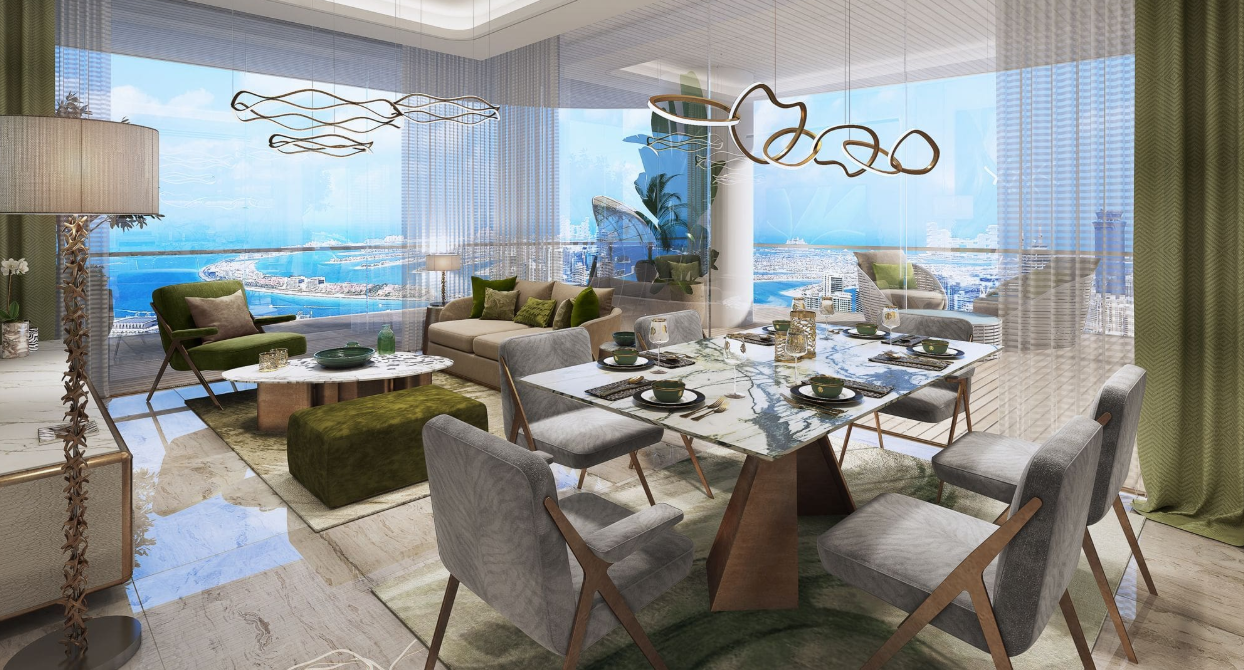 Damac Bay 2 by Cavalli distress resale 1 bedroom interior