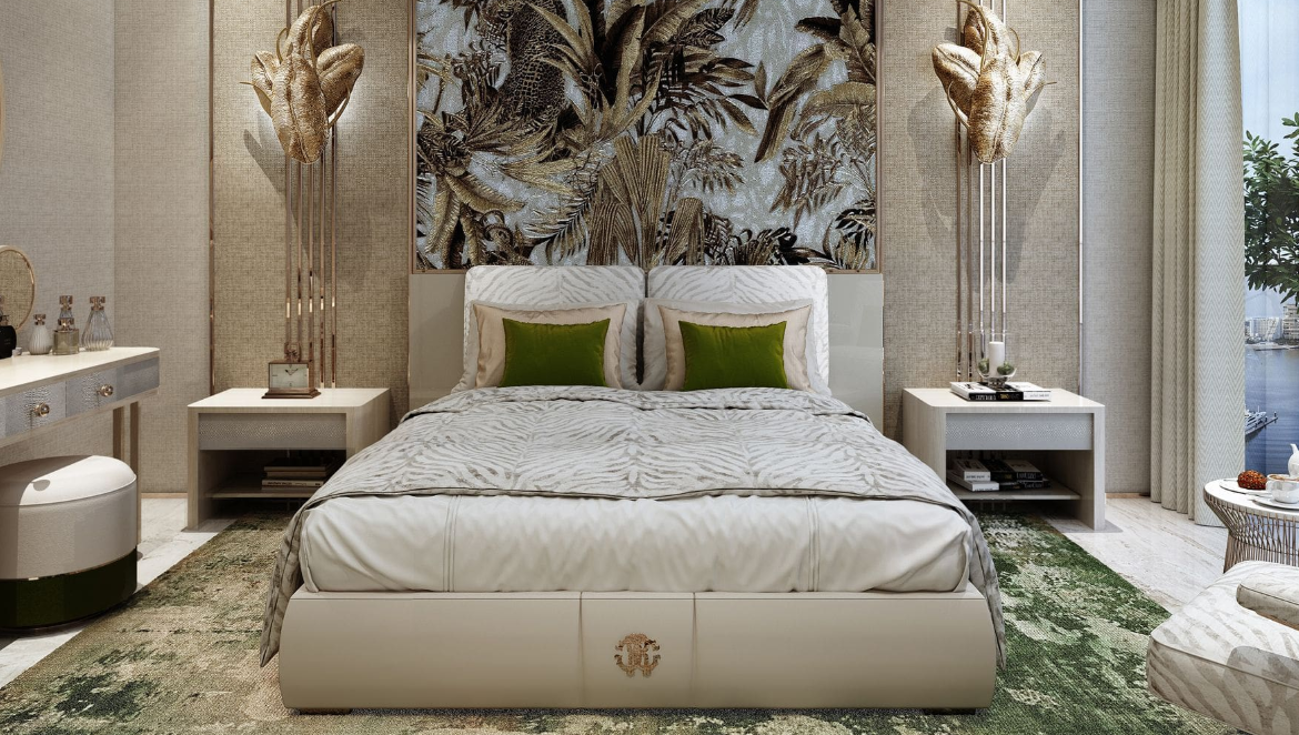 Damac Bay 2 by Cavalli distress resale 1 bedroom branded interior