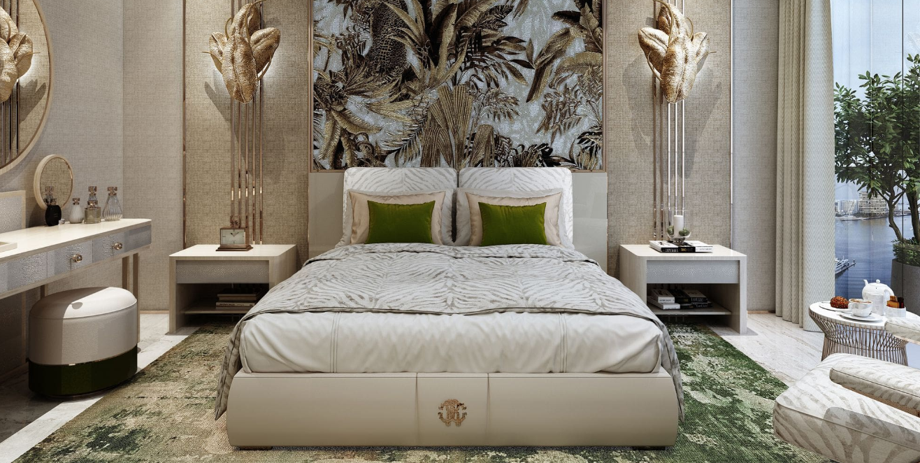 Damac Bay 2 by Cavalli distress resale 1 bedroom branded interior