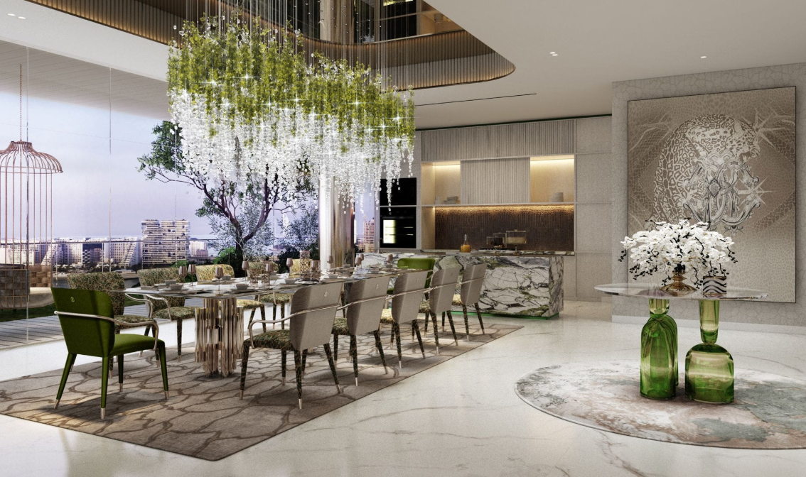 Damac Bay 2 by Cavalli distress resale 1 bedroom business launge
