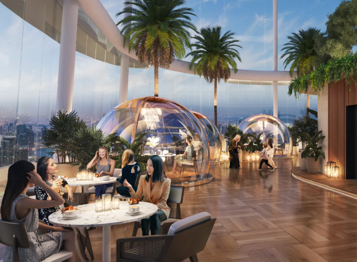 Damac Canal Heights 2 grisogono distress 1 br resale restaurant
