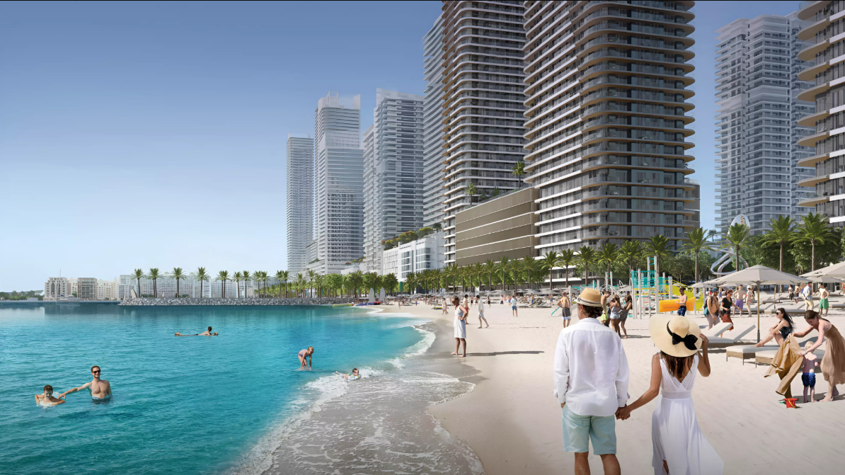 Distress resale in Emaar Beachfront beach access