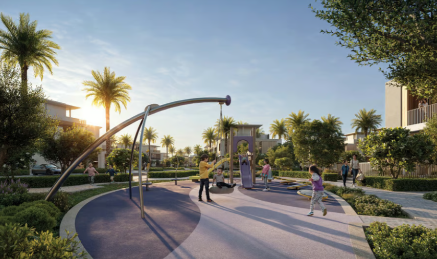 Emaar Grand Polo Club townhouse distress resale community playground