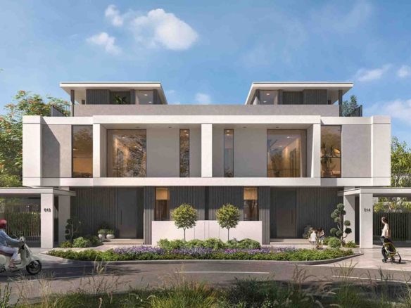 The Valley by Emaar Riviera 4br twin villa below OP facade
