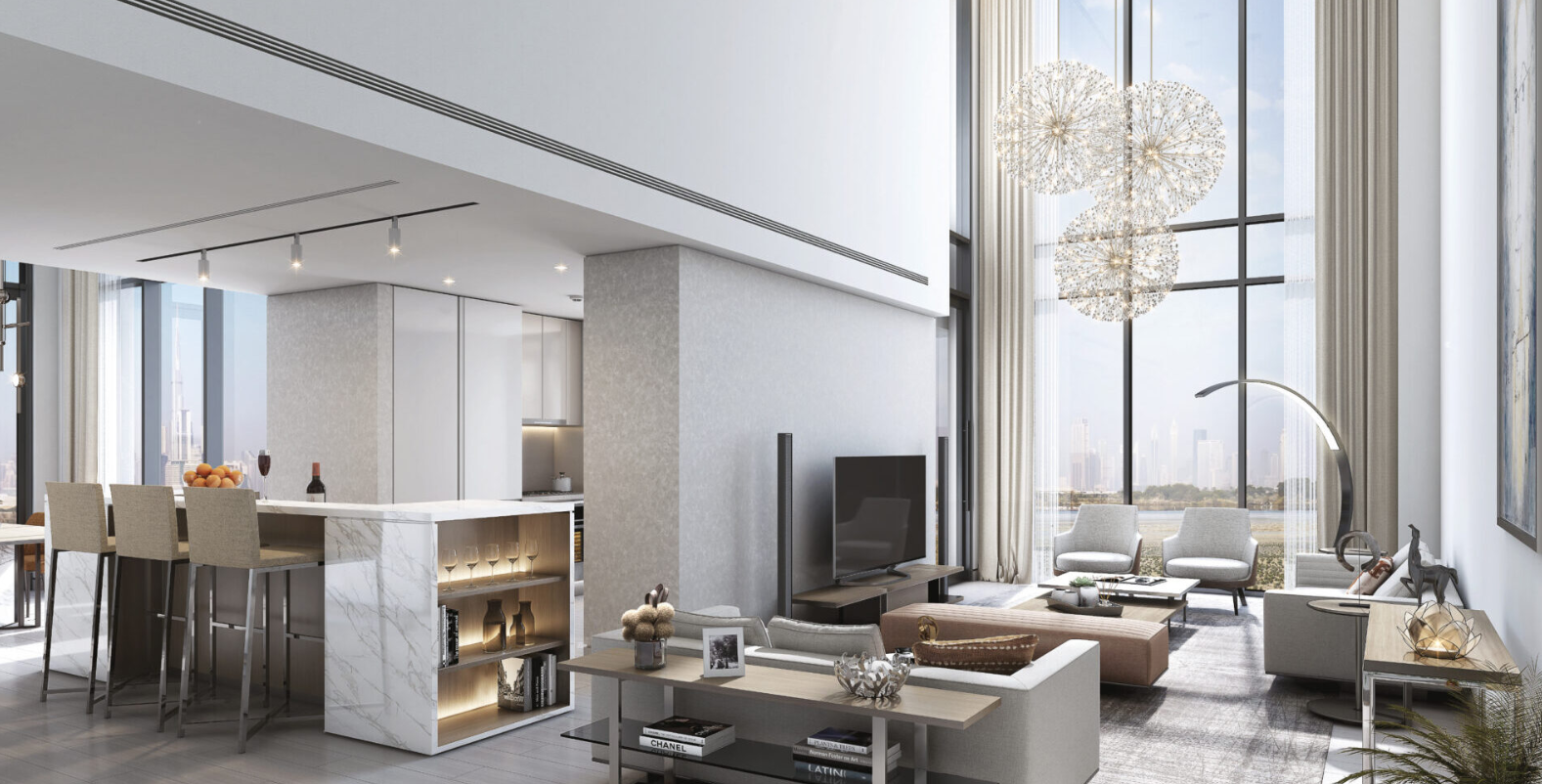 Sobha One distress deal resale living room