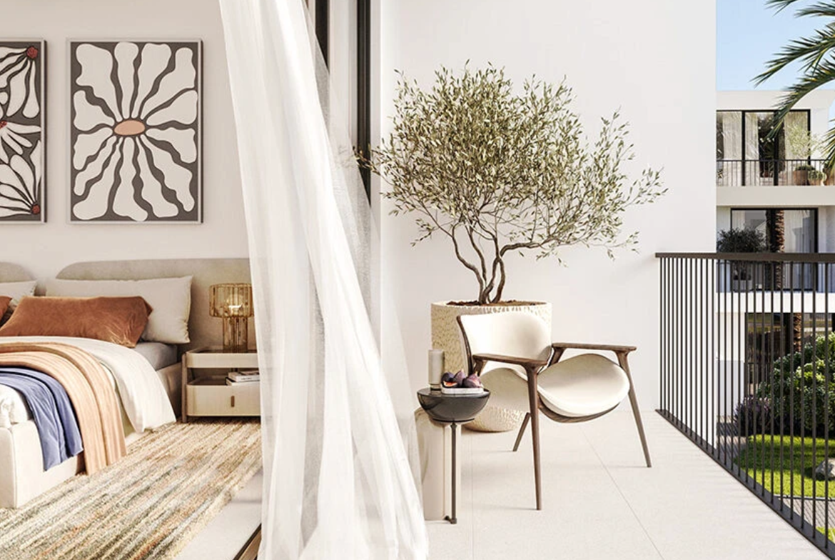 Greenway 2 Emaar-South distress resale-3br townhouse below original price master-bedroom