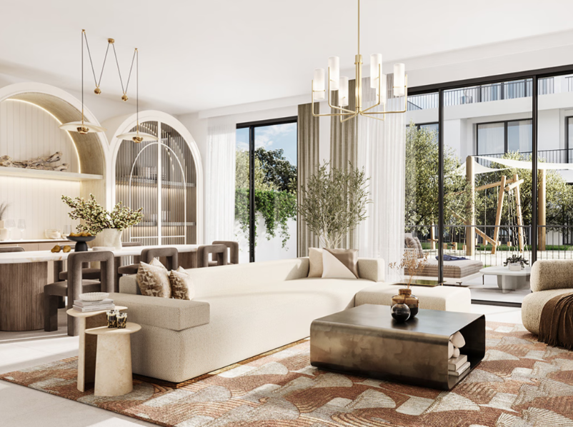 Greenway 2 Emaar-South distress resale-3br townhouse below original price club house