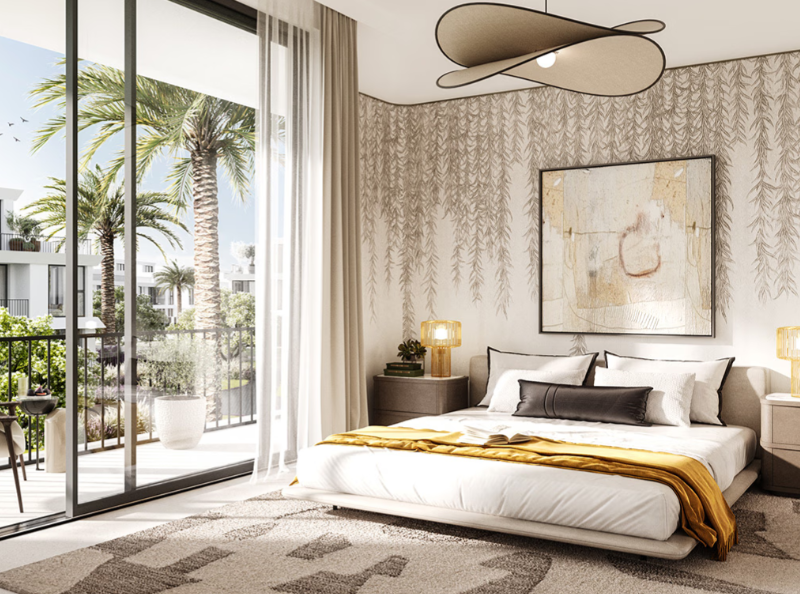 Greenway 2 Emaar-South distress resale-3br townhouse below original price bedroom