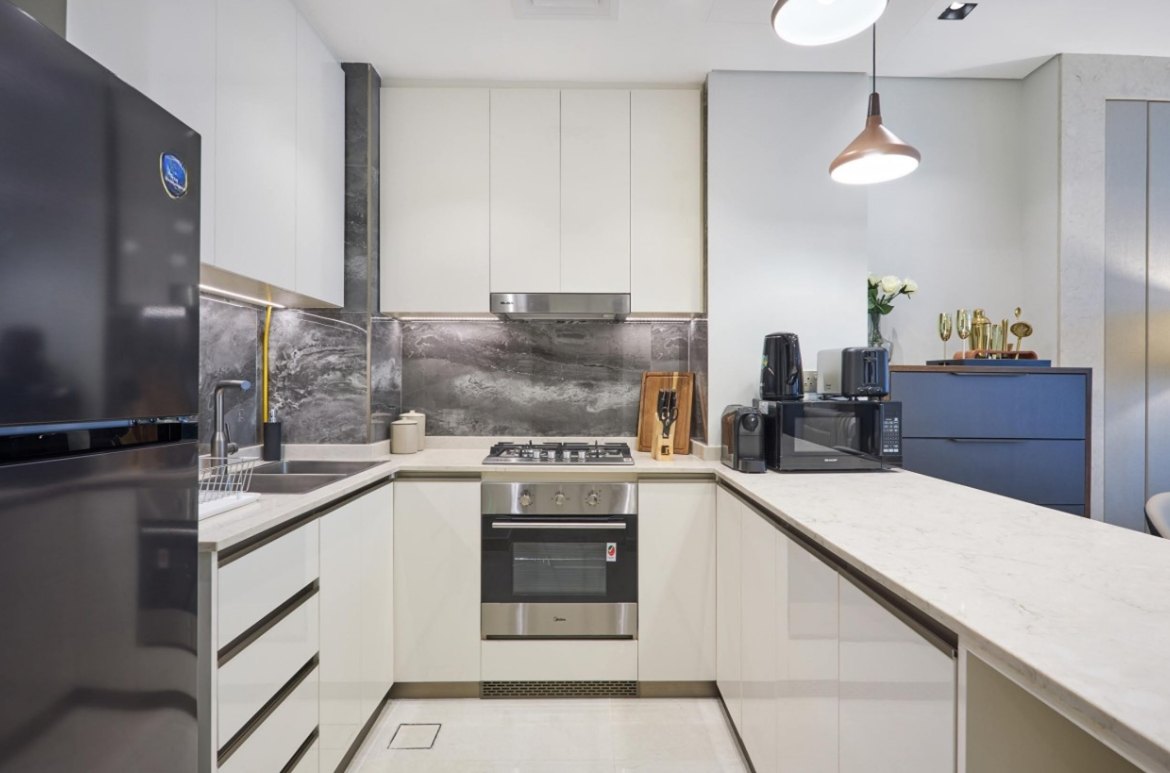 Sterling West Business Bay loft distress deal kitchen