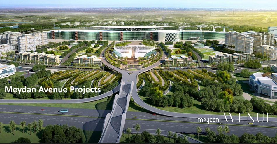 Meydan area guide projects map