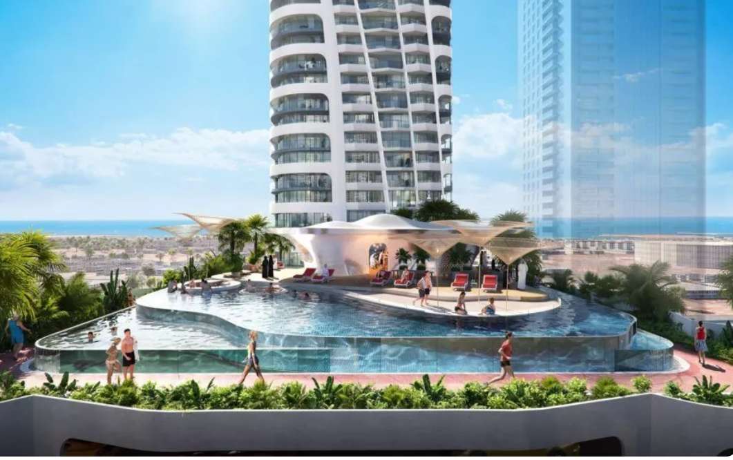 Damac Volta 1 bedroom resale below OP pool
