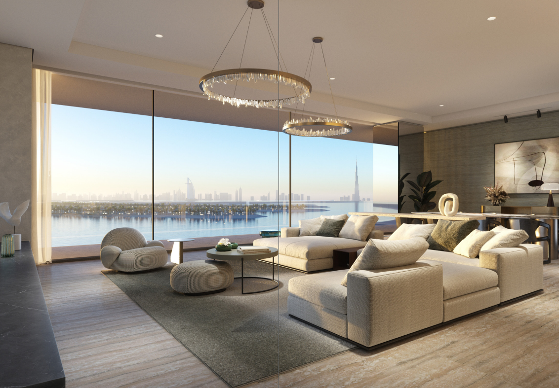 Six Senses residences sky villa 3br distress interior OP
