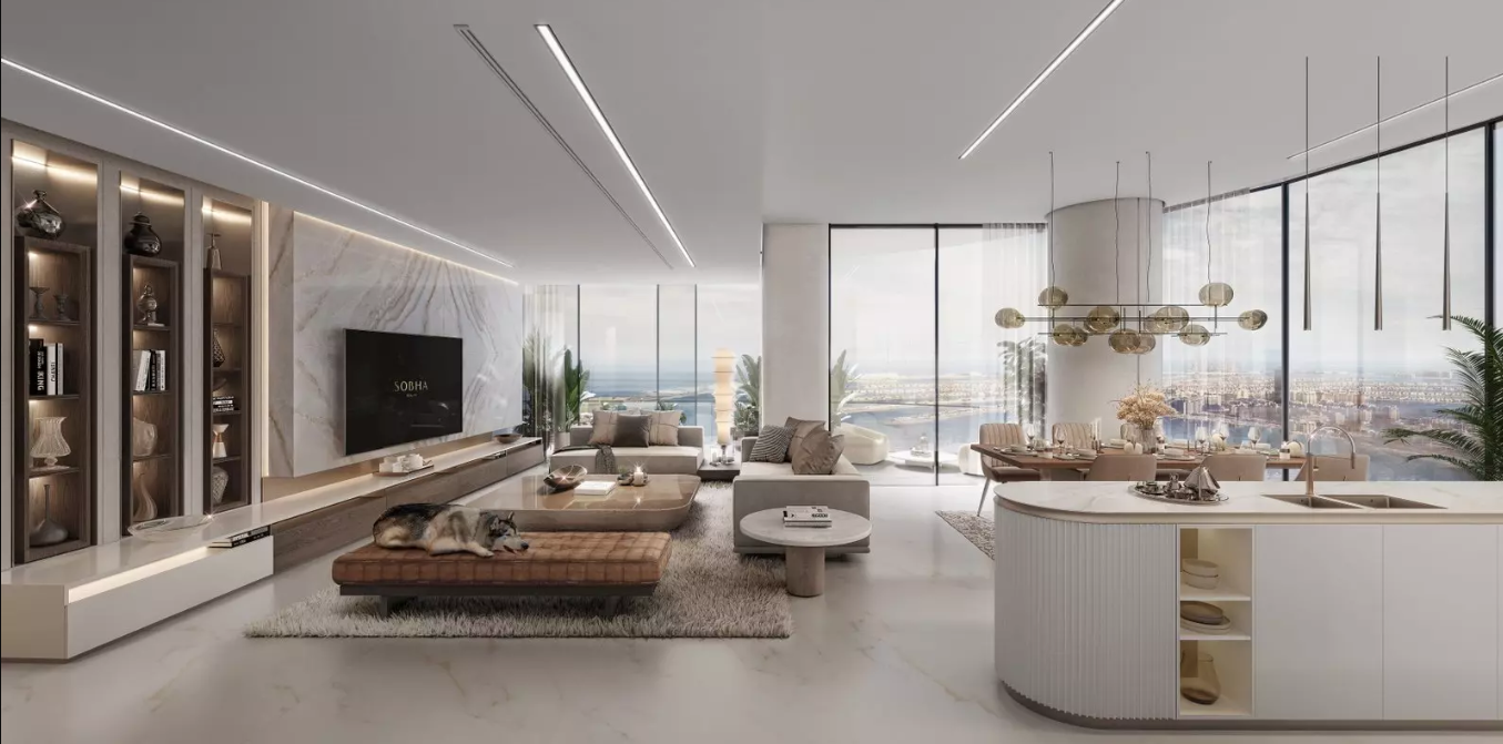 Sobha One distress deal resale interior 1 bedroom tower E