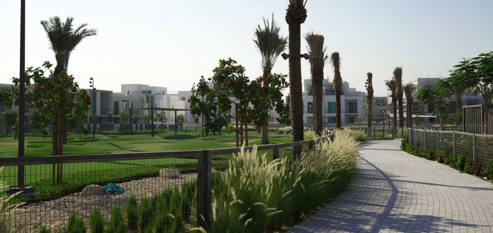 Riviera The Valley 4br twin villa below OP outdoor greenery