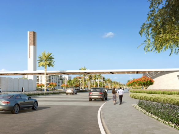 Riviera The Valley 4br twin villa below OP community entrance real