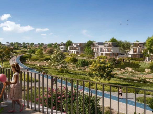 The Valley by Emaar Riviera 4br twin villa below OP lazy river
