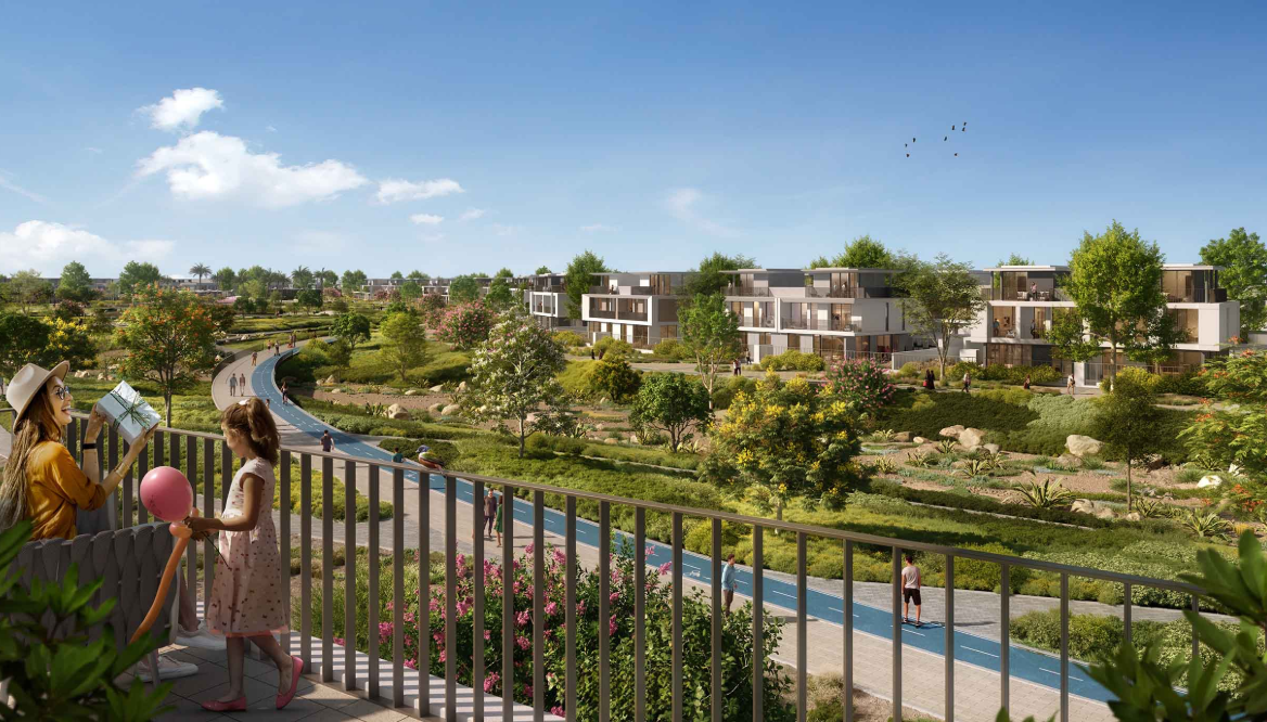 The Valley by Emaar Riviera 4br twin villa below OP lazy river