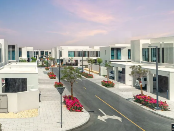 Riviera The Valley 4br twin villa below OP community real photo
