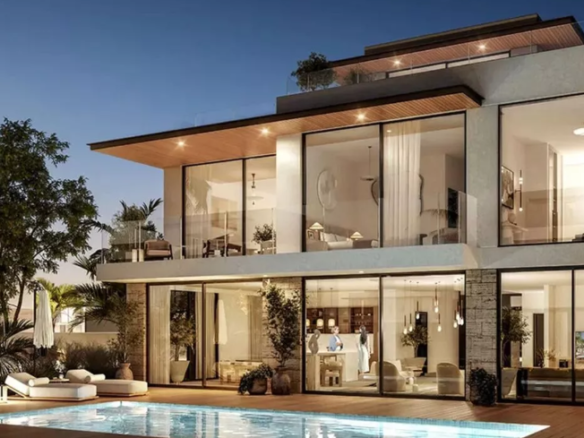 Riviera The Valley 4br twin villa below OP villas facade