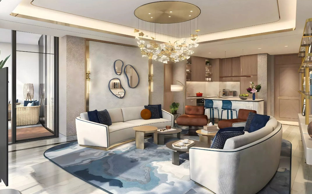 Damac Volta 1 bedroom resale below OP interior