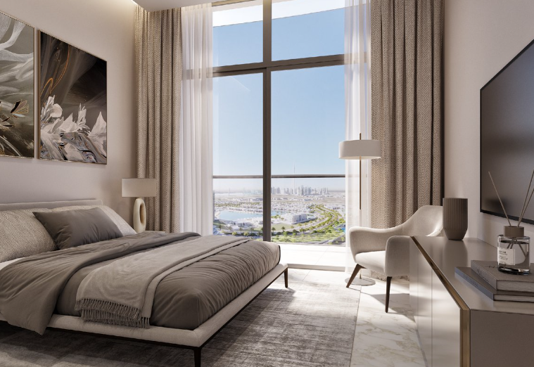320 riverside crescent sobha hartland II distress 2br bedroom