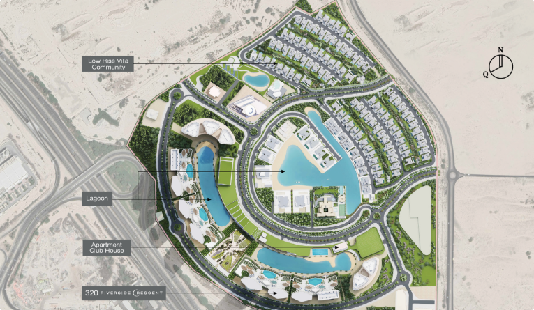320 riverside crescent sobha hartland II distress 2br amenities