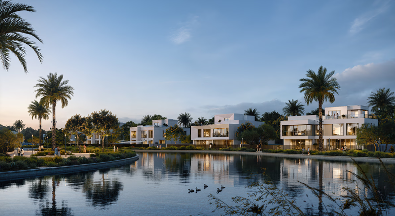 Address villas Tiera emaar oasis distress resale 6br community view