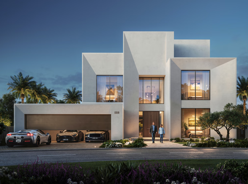 Address villas Tiera emaar oasis distress resale 6br facade