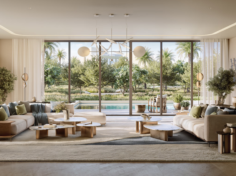 Address villas Tiera emaar oasis distress resale 6br living room