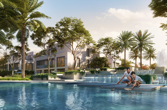 Address villas Tiera emaar oasis distress resale 6br community view