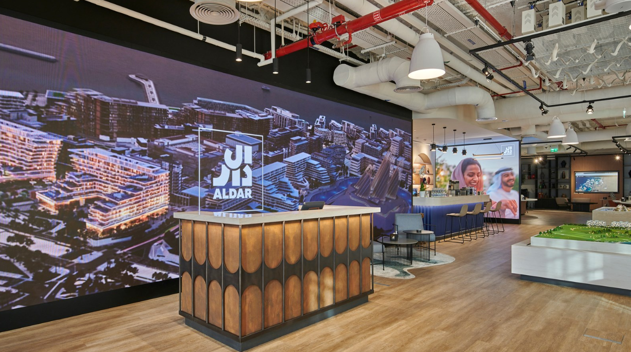 Aldar Properties developer sales center
