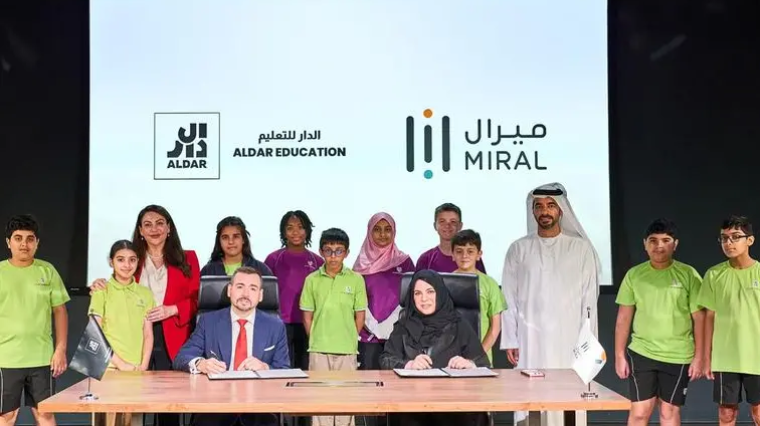 Aldar Properties developer team charity