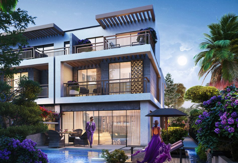 Damac Hills 2 Violet 4br distress resale below op townhouse