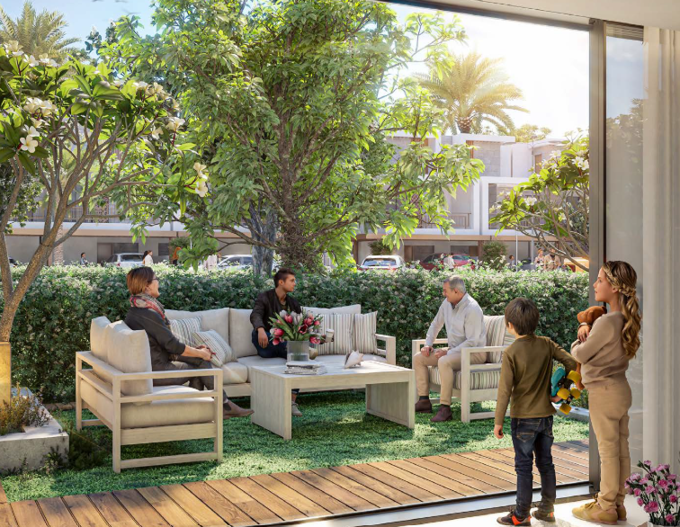 Damac Hills 2 Violet 4br distress resale below op terrace