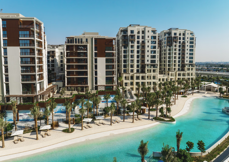 Dubai Creek Harbour area guide Creek Beach