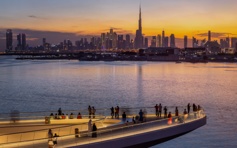 Dubai Creek Harbour area guide observation deck