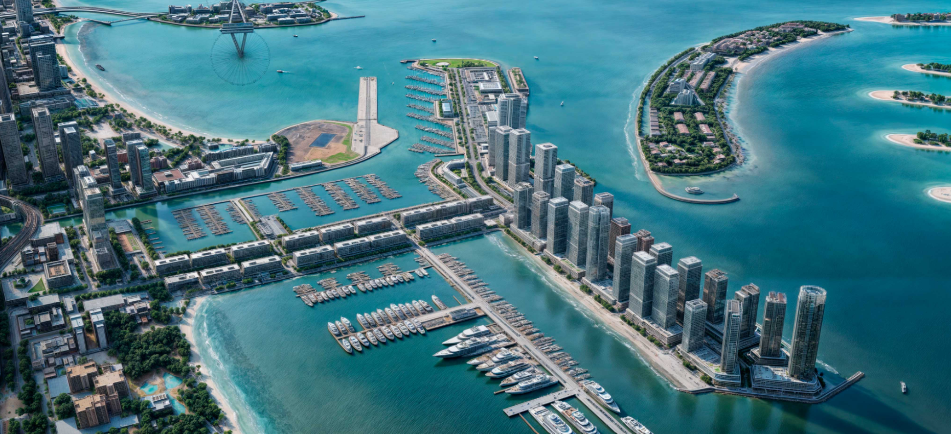 Dubai Harbour About area Marsa Dubai