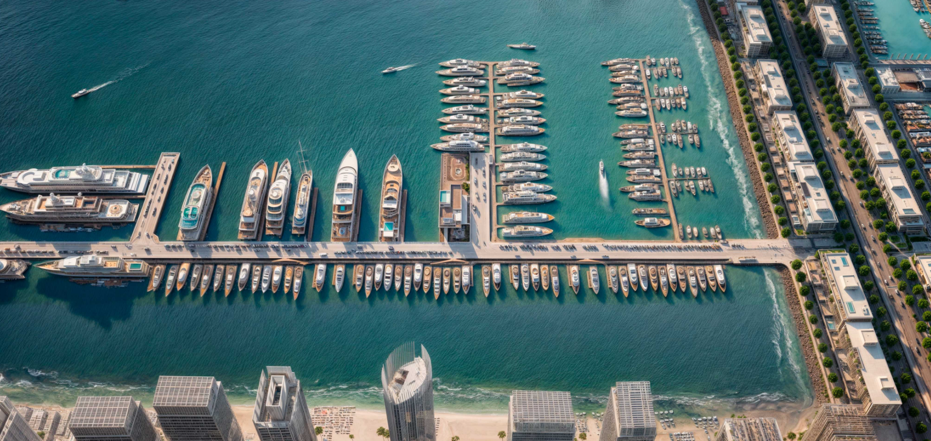 Dubai Harbour About area Marina lifestyle