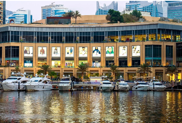 Dubai Marina area guide Marina Mall