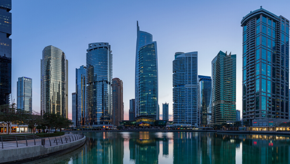 Jumeirah Lake Towers area guide residential buildings