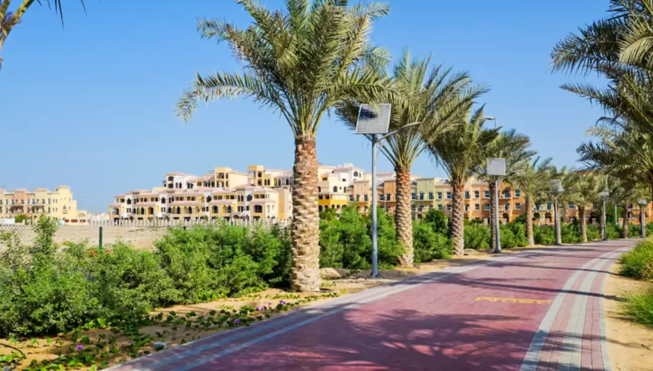 Jumeirah Village Circle about community parks